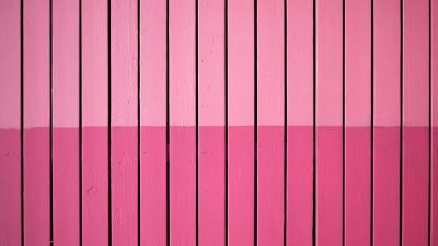 Fence wooden pink 4k wallpaper