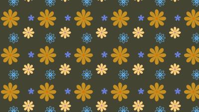 Flowers patterns texture picture 4k wallpaper