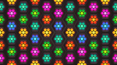 Kaleidoscope mosaic patterns 4k wallpaper
