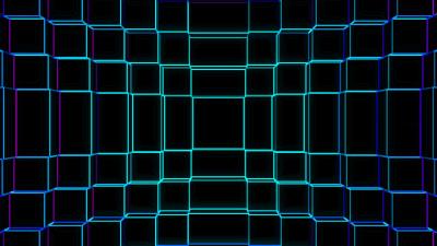 Lines immersion cubes 4k wallpaper