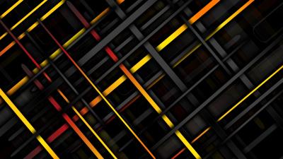 Lines intersection oblique 4k wallpaper