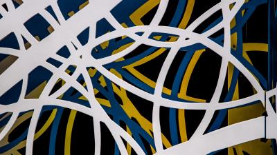 Lines tangled texture 4k wallpaper