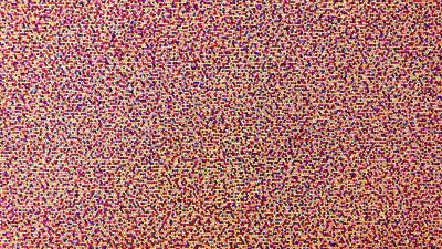 Mosaic surface multicolored 4k wallpaper