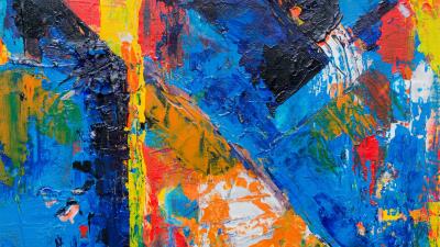 Paint acrylic canvas 4k wallpaper