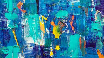 Paint canvas brushstrokes 4k wallpaper