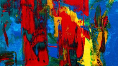 Paint canvas stains 4k wallpaper