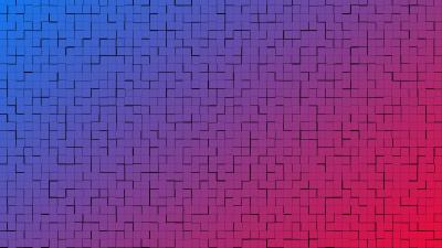 Pattern cubes gradient 4k wallpaper