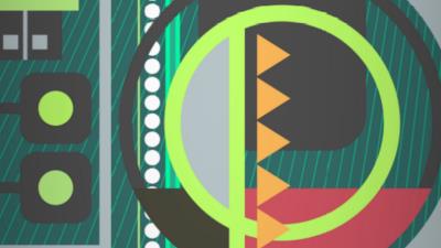 Pattern geometric colorful 4k wallpaper