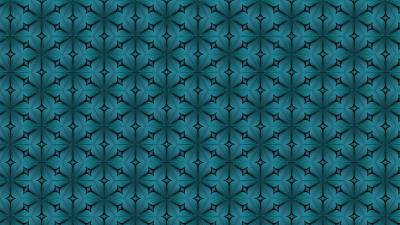 Pattern geometric turquoise 4k wallpaper