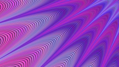 Patterns wavy pink 4k wallpaper