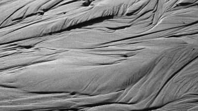 Sand bw texture 4k wallpaper