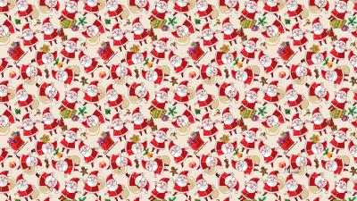 Santa claus texture background picture 4k wallpaper