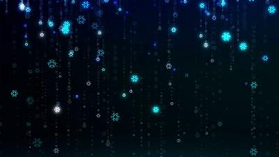 Snowflakes pattern digital 4k wallpaper