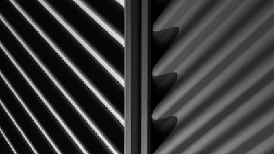 Stripes diagonal bw 4k wallpaper