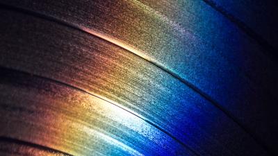 Surface multicolored iron 4k wallpaper