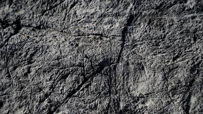 Surface scratches gray 4k wallpaper