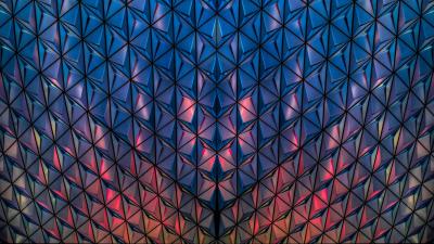 Surface shape light 4k wallpaper