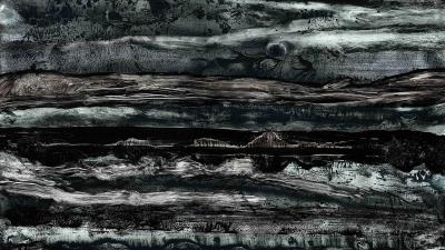 Surface stripes dark 4k wallpaper