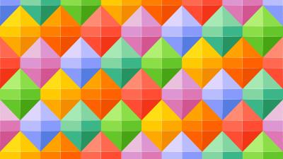 Texture colorful shape pattern 4k wallpaper