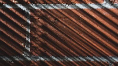 Wall brick shadow 4k wallpaper