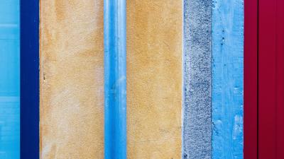 Wall lines multicolored 4k wallpaper