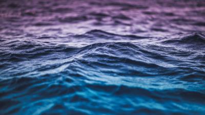 Waves ripples water 4k wallpaper