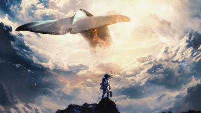 Whale tail musician 4k wallpaper