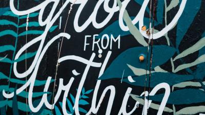 Graffiti words inscription 4k wallpaper