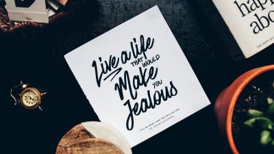 Inscription motivation advice 4k wallpaper