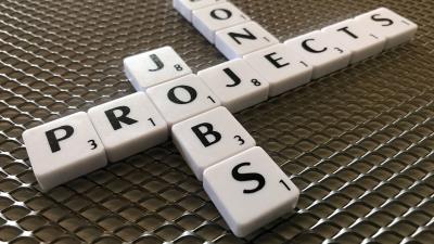 Letters words numbers surface 4k wallpaper