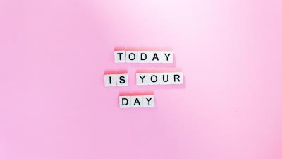 Motivation day phrase 4k wallpaper