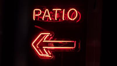 Neon sign text image 4k wallpaper