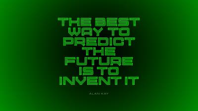 Quote saying future 4k wallpaper