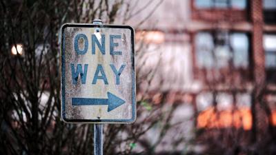 Road sign inscription pillar 4k wallpaper