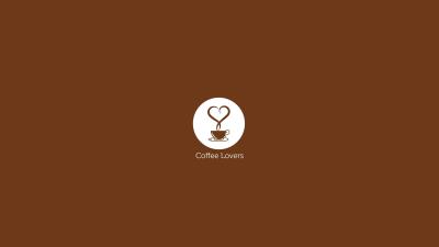 Sign text coffee minimalis 4k wallpaper