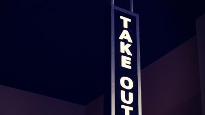 Signboard text words letters inscription 4k wallpaper