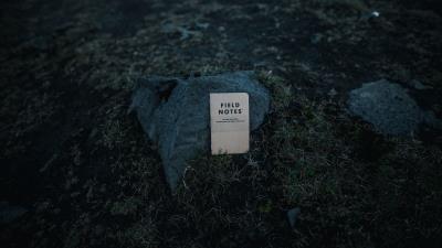 Stone notepad inscription 4k wallpaper