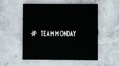 Team monday inscription 4k wallpaper