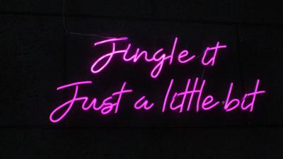 Text neon glow image 4k wallpaper