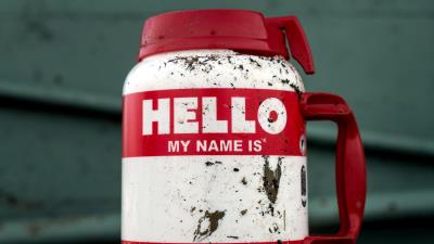 Thermos pitcher the inscription 4k wallpaper