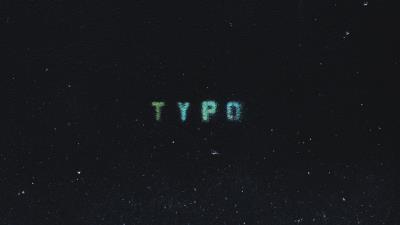 Typo inscription word 4k wallpaper