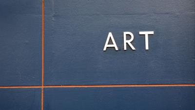 Wall texture lettering 4k wallpaper