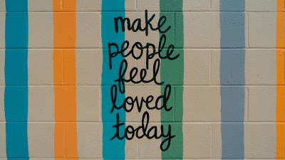 Words inscription good 4k wallpaper