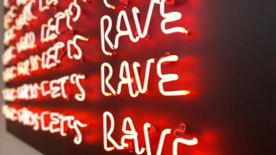 Words inscription neon photo 4k wallpaper