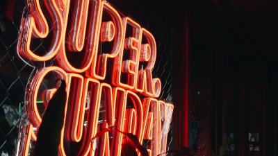 Words inscription neon 4k wallpaper