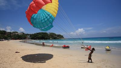 Tropics sea beach 4k wallpaper