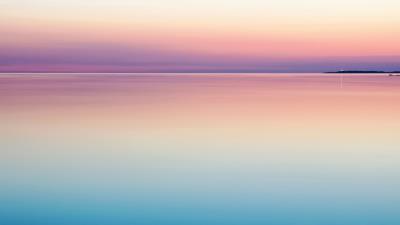 Water sky horizon gg 4k wallpaper