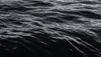 Water surface bw 4k wallpaper