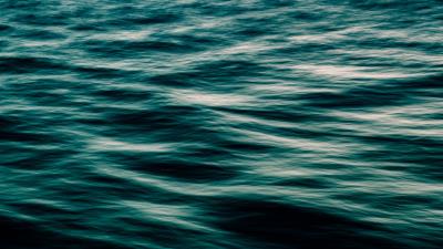 Water surface waves lines 4k wallpaper