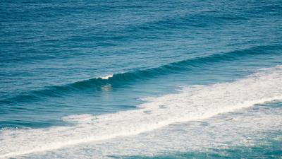 Waves sea foam 4k wallpaper